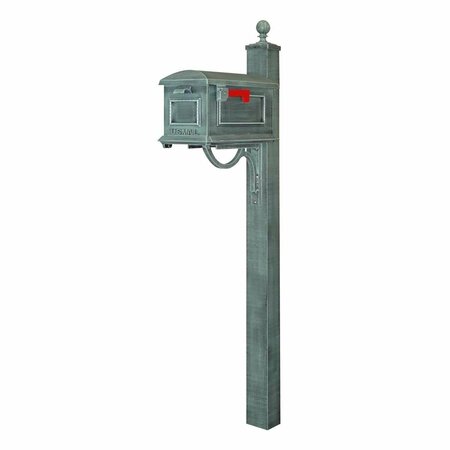 SPECIAL LITE Traditional Curbside with Springfield Mailbox Post, Verde Green SCT-1010_SPK-710-VG